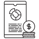 Free Finance Chart Pie Chart Market Icon