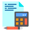 Free File Document Calculator Icon