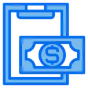 Free Clipboard Money Finance Icon
