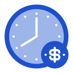 Free Finance Time  Icon