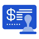 Free Agreement Contract Business Icon