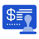 Free Agreement Contract Business Icon