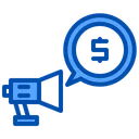 Free Loud Speaker Ads Advertisment Icon