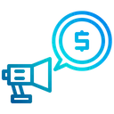 Free Loud Speaker Ads Advertisment Icon
