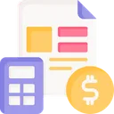 Free Financial Calculation Cost Calculation Calculation Icon