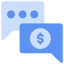 Free Financial Consulting Consulting Conversation Icon