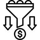 Free Financial Filter  Icon