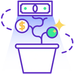 Free Financial Growth  Icon