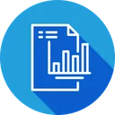 Free Financial Analysis Report Icon