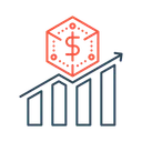 Free Financial Business Growth Icon