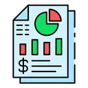 Free Financial Financial Report Finance Icon