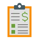 Free Financial Information Finance Report Finance Data Icon