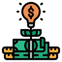 Free Financial Innovation Business Innovation Financial Idea Icon