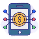 Free Financial Network Money Network Dollar Network Icon
