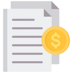 Free Financial Paper  Icon
