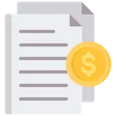 Free Financial Paper  Icon