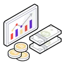 Free Financial Presentation  Icon