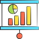 Free Financial presentation  Icon