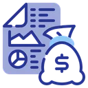 Free Financial Report Icon