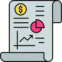 Free Financial Report  Icon