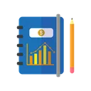 Free Notizbuch Finanzen Dokument Symbol