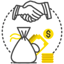 Free Finanzgeschaft Deal Vereinbarung Symbol