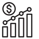 Free Finanzielles Wachstum  Symbol