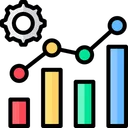 Free Benchmark Wirtschaft Und Finanzen Balkendiagramm Symbol