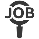 Free Profession Job Search Online Icon