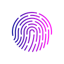 Free Fingerprint Biometric Forensic Icon