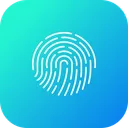 Free Fingerprint Biometric Forensic Icon