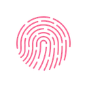 Free Fingerprint Biometric Forensic Icon