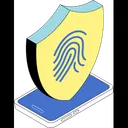 Free Fingerprint Financial Technology Financial Planning Symbol
