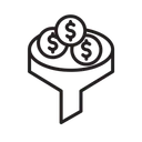 Free Finops Optimization Money Icon