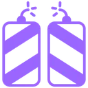 Free Fire Bomb Firecracker Celebration Icon