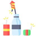 Free A A Fire Cracker Rocket Icon