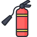 Free Fire Extinguisher Safety Instrument Protection Icon