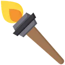 Free Fire Torch Torch Fire Icon