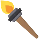 Free Fire torch  Icon