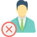 Free Employment Termination Fired Employee Job Elimination Icon