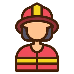 Free Firefighter  Icon