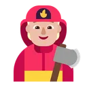Free Firefighter Fireman Fire Icon