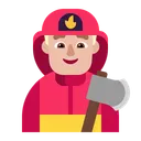 Free Firefighter Fireman Fire Icon