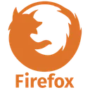 Free Firefox Plain Wordmark Icon