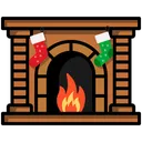 Free Fireplace Chimney Furniture Icon