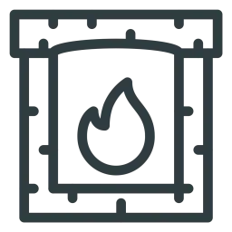 Free Fireplace  Icon