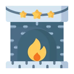 Free Fireplace  Icon