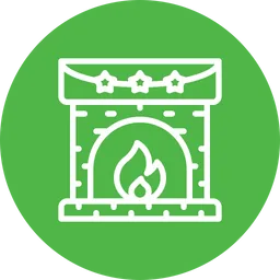 Free Fireplace  Icon