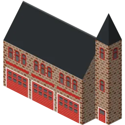 Free Firestation  Icon