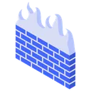 Free Firewall Safety Barrier Barrier Icon